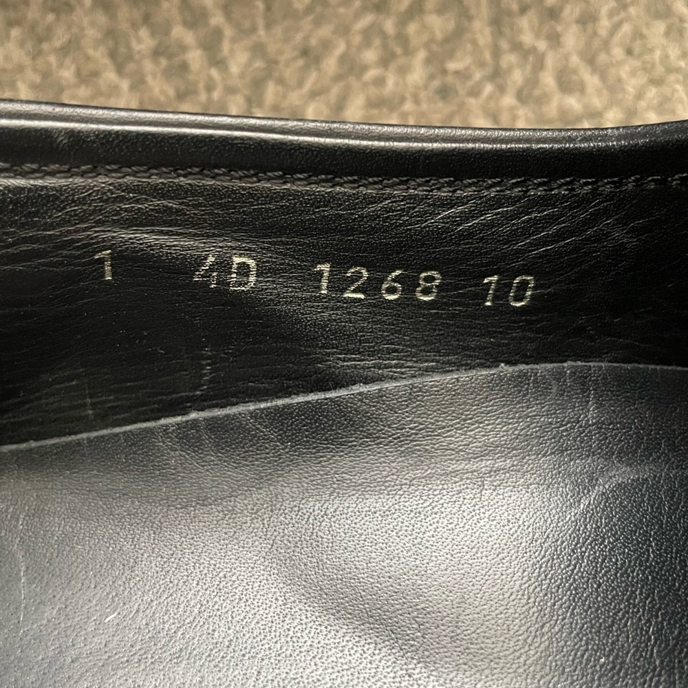 PRADA *LINEA ROSSA* Mens Black Slip On Logo Vamp Loafer With Dust Bag - Picture 8 of 9